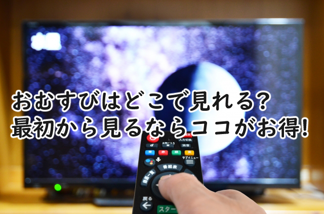 おむすびはどこで見れる?最初からお得に見るならオススメはここ!