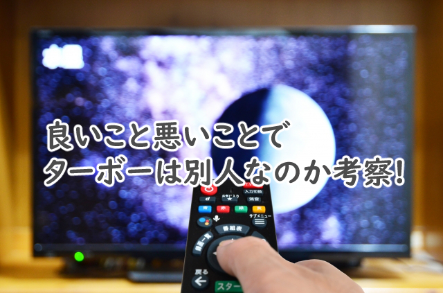 ターボーは別人なの?犯人かも良いこと悪いことでは?