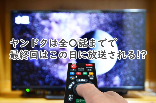 ヤンドクは全何話まで?最終回はいつ放送される?