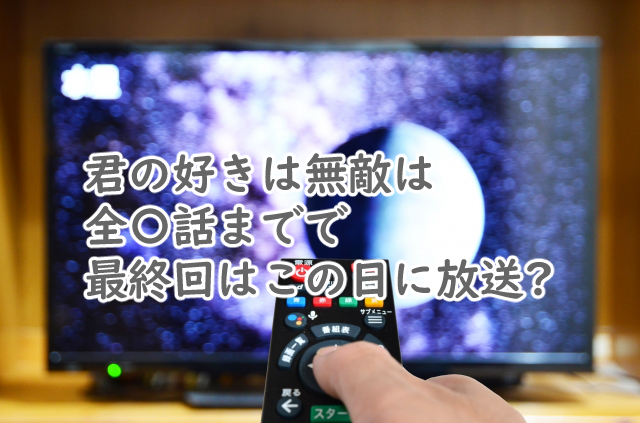君の好きは無敵は全何話まで?最終回はいつなの?